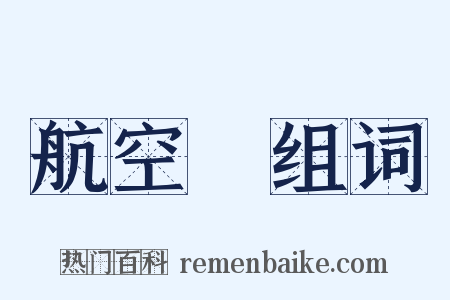 航空機组词是什么意思的图片